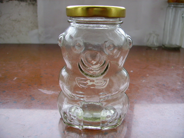 小熊瓶，食品玻璃瓶